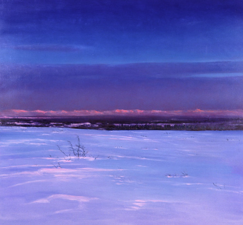  David Rosenthal Oil Painting Cordova Alaska, Kuskoquim River Alaska image