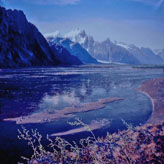 Copper River Alaska Painting by David Rosenthal, Cordova Alaska Art