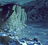 Saddlebag Glacier Alaskan Landscape Painting by David Rosenthal