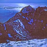 View from Heney Ridge Cordova Alaska Painting